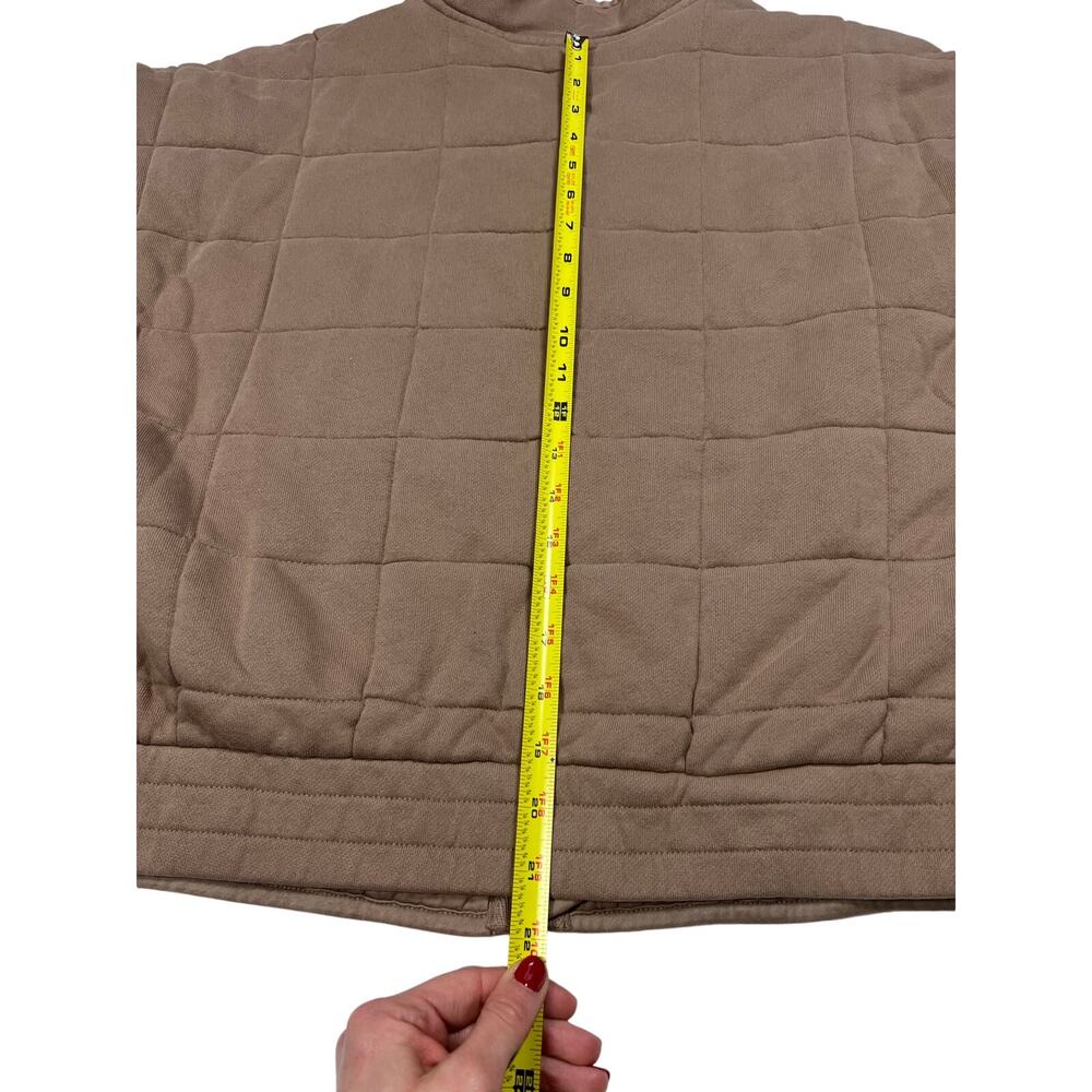 Bobi Los Angeles Quilted Jacket in Hazelnut | Size S | NWT | Neutral Minimalist - Picture 8 of 8